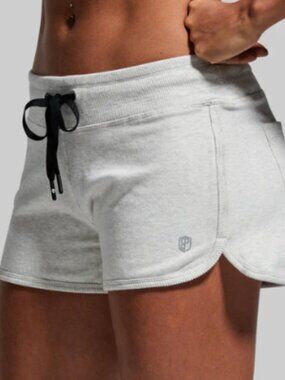 Born Primitive Unmatched Comfy Jogger Lounge Shorts Athletic Heather Gray Med